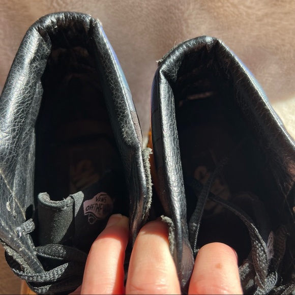 Vans Sk8-Hi Refract Black Retro Skateboard Sneakers - Picture 4 of 9